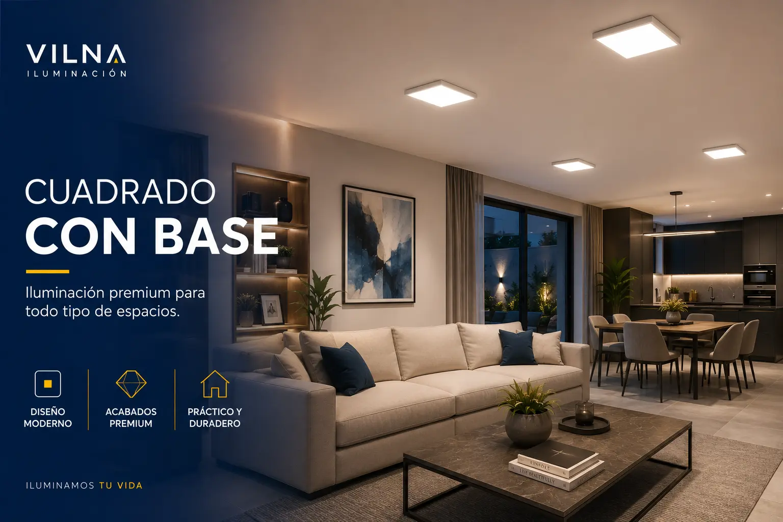 Cuadrado con base