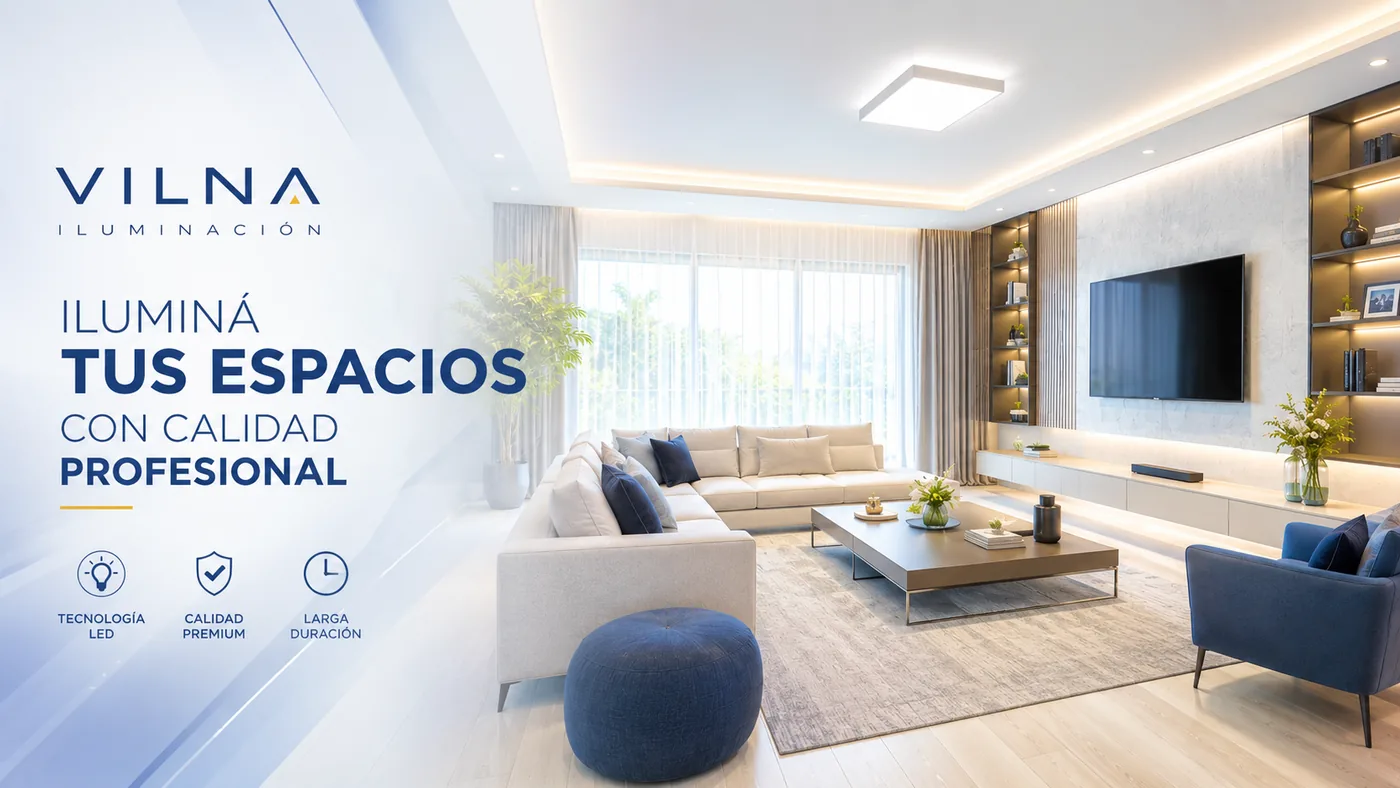 Plafón LED Vilna destacado 1